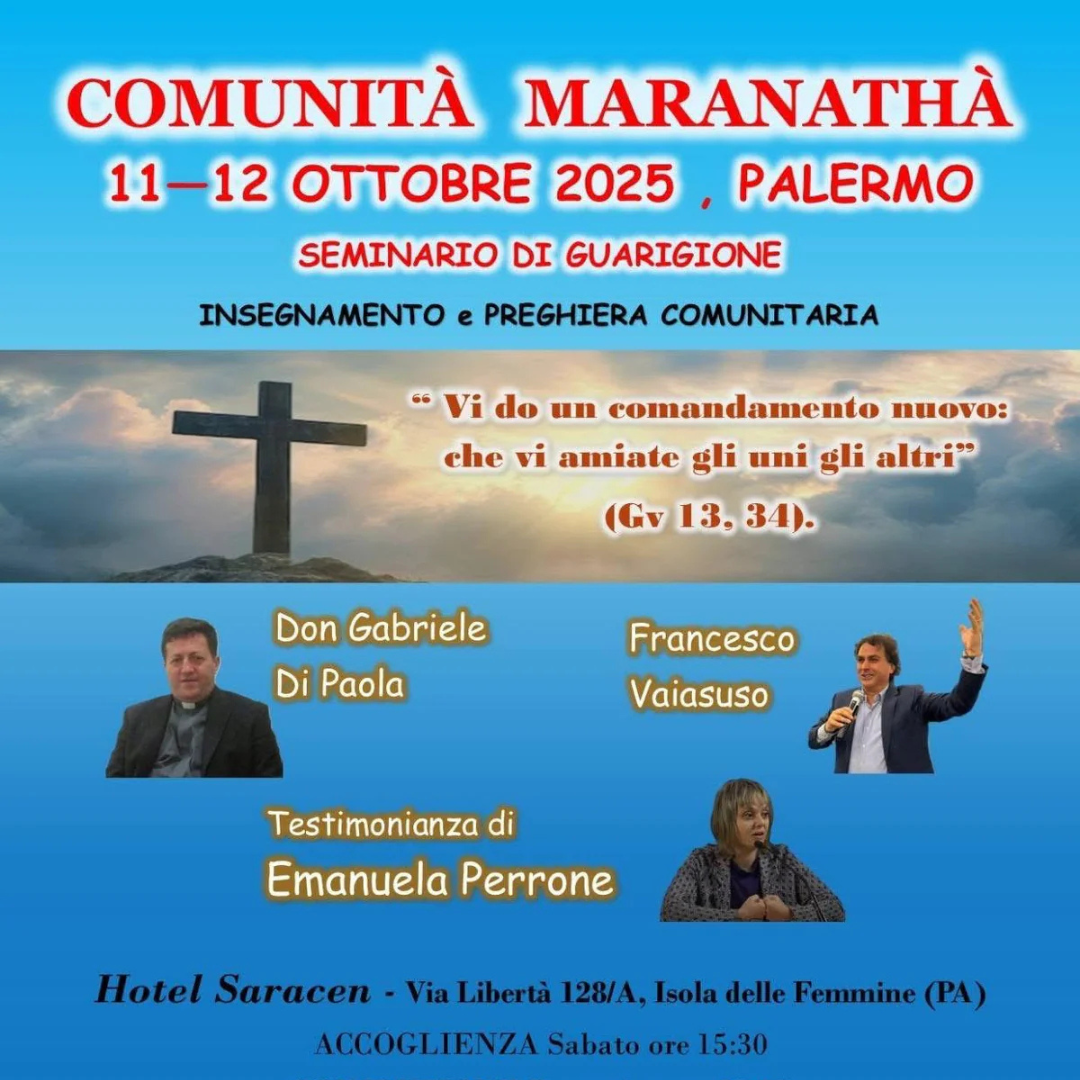 2025 - Anniversario Comunità Maranathà